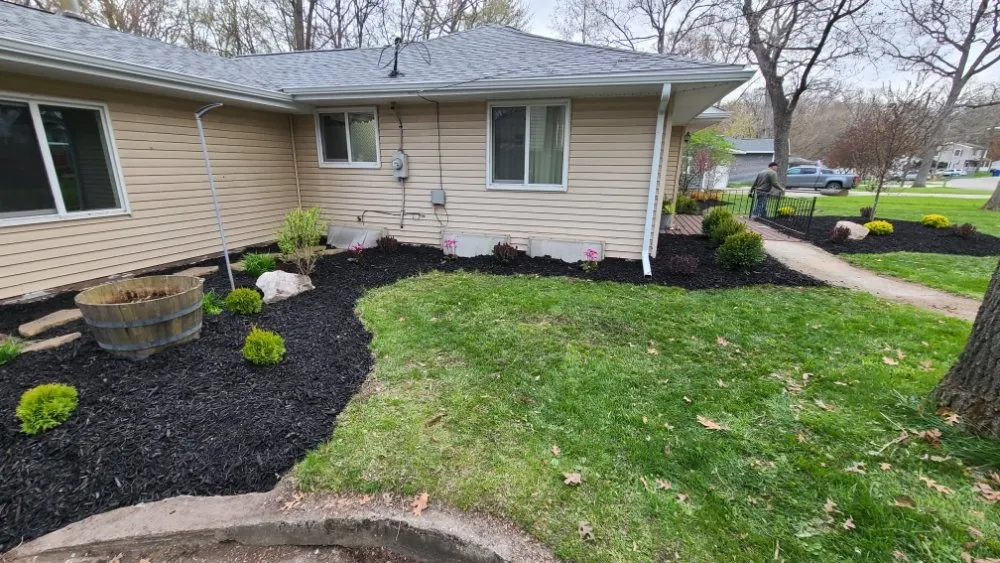 Custom landscape design with custom design in Swartz Creek, MI by Waybrant and Son Landscaping