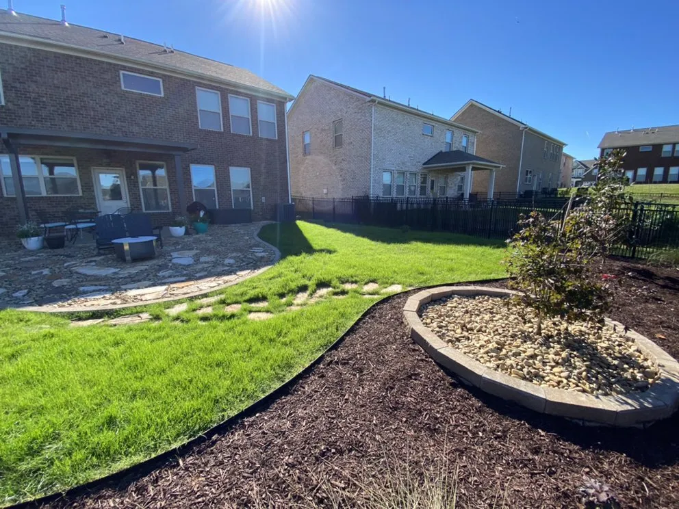 Custom residential landscaping in Lascassas, TN by Wayman's Lawn Care Services