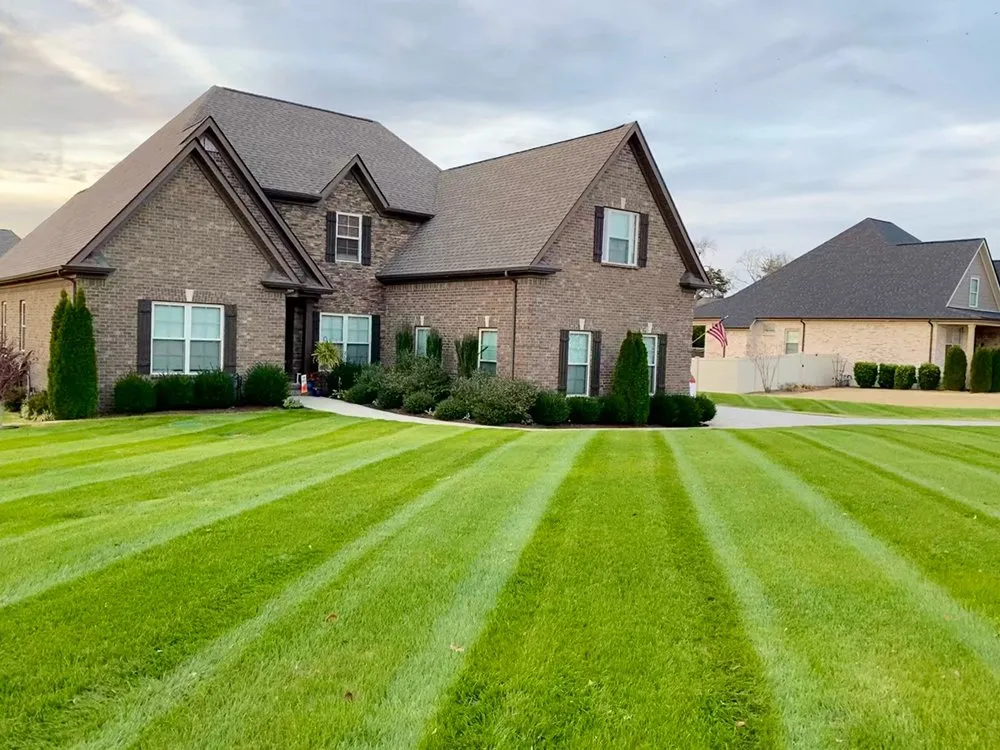 Professional landscape installation for homes in Lascassas, TN by Wayman's Lawn Care Services