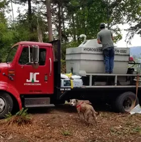 Expert landscaping services in Chimacum, WA by Wayne's Hydroseeding