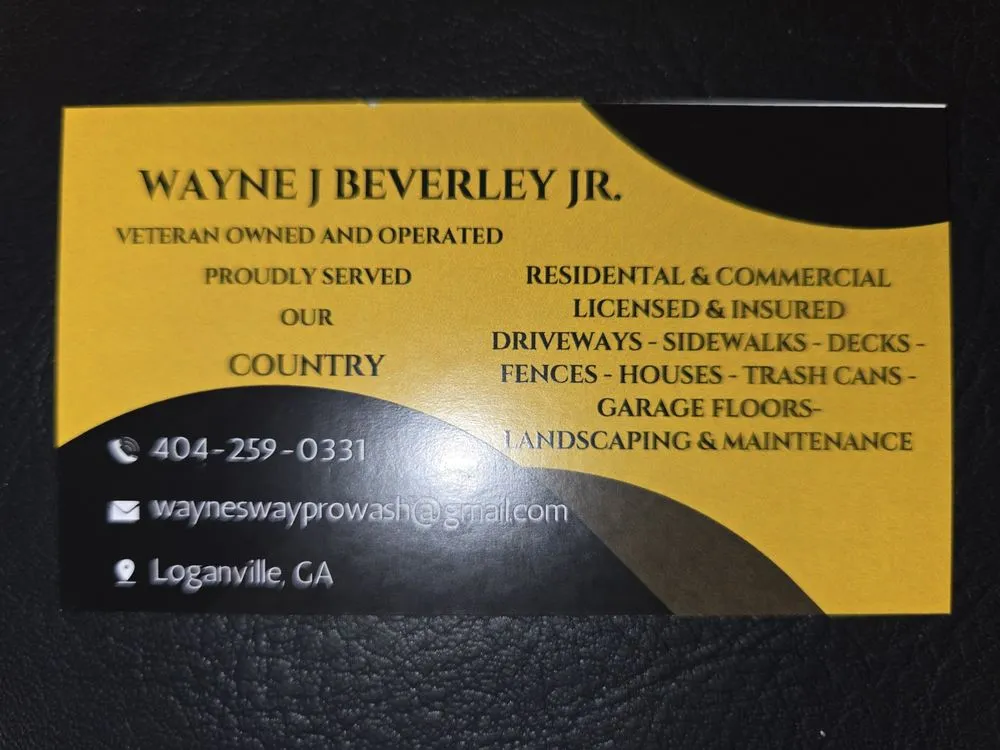 Local landscaping services for outdoor upgrades in Loganville, GA by Wayne's Way Pro Wash