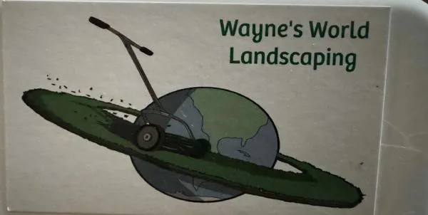 Wayne's World Landscaping Logo