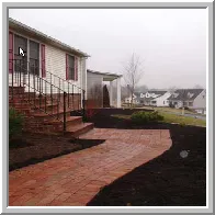 Professional yard cleanup service with custom design in Charlottesville, VA by Waynesboro Nurseries