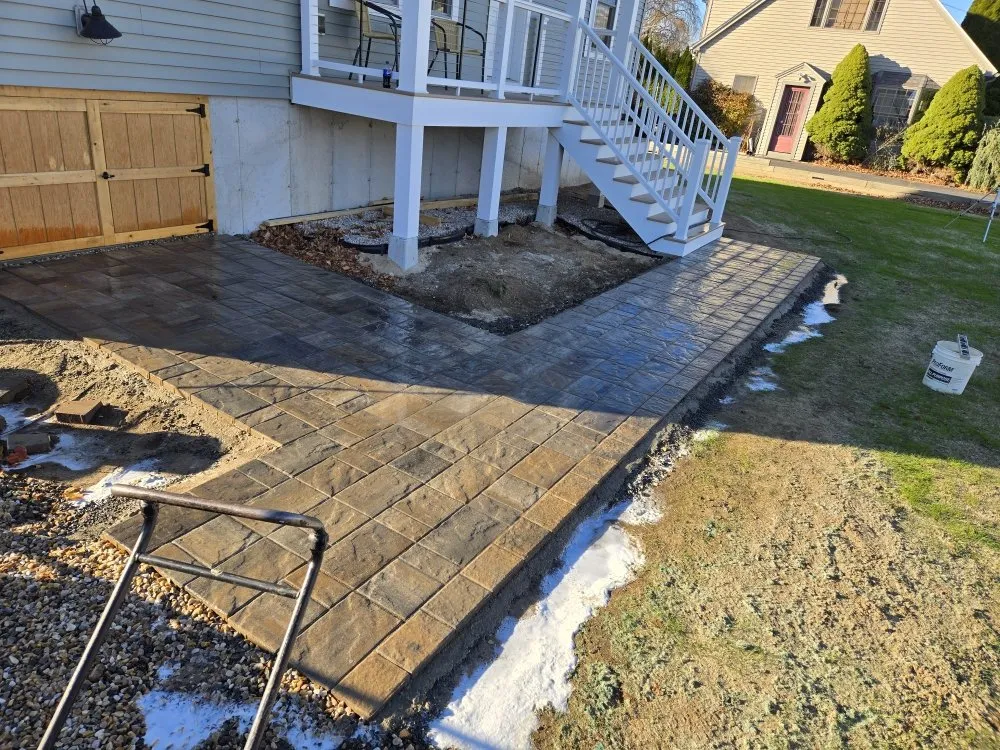 Custom garden landscaping in Andover, CT - WazerCon