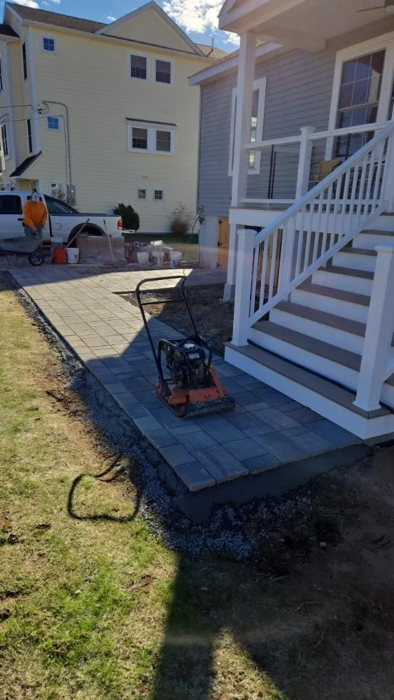 Professional landscaping services for beautiful yards in Andover, CT by WazerCon