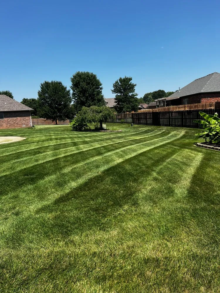 Affordable landscape installation with custom design in Springfield, MO by WB Lawn Care Services