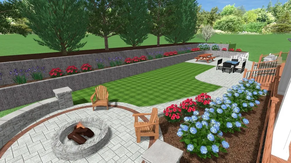 Affordable residential landscaping in Pontiac, MI by WB Maintenance
