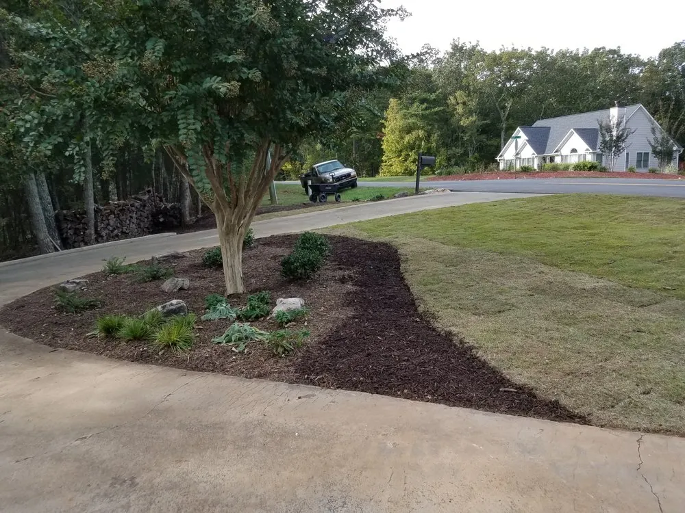 Professional garden landscaping for residential properties in Talking Rock, GA by WDG Landscapes