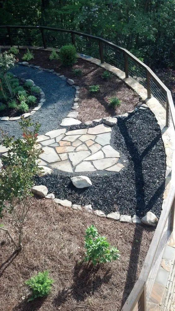 Professional garden landscaping in Talking Rock, GA by WDG Landscapes