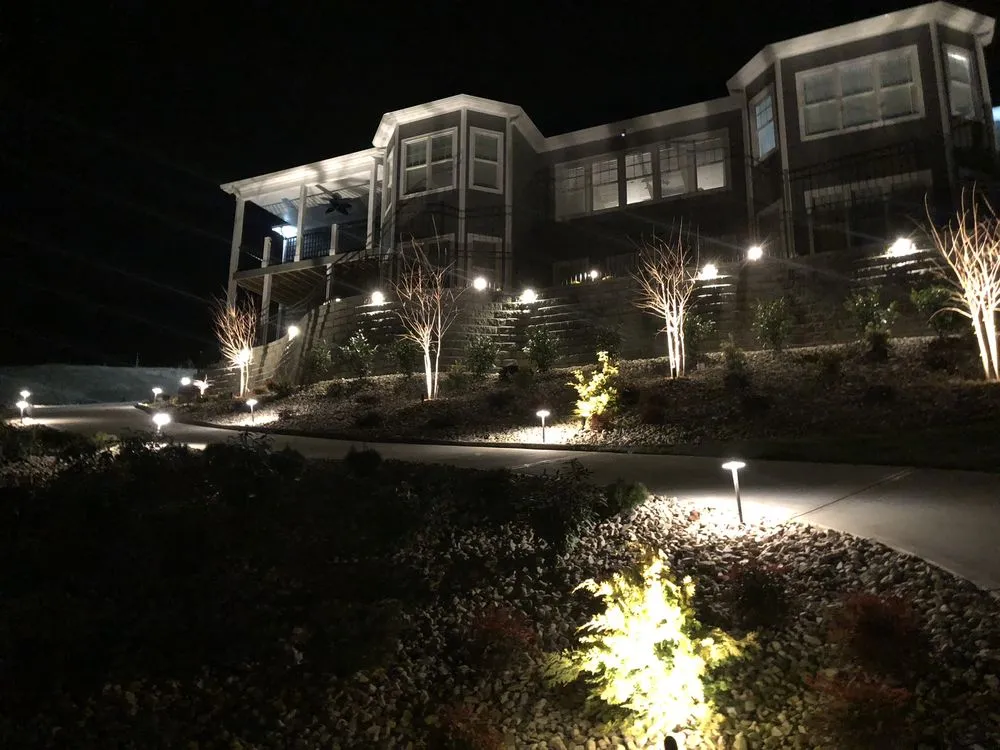 Expert landscape installation for homes in Rocky Mount, VA by WDR Hardscapes & Land Designs