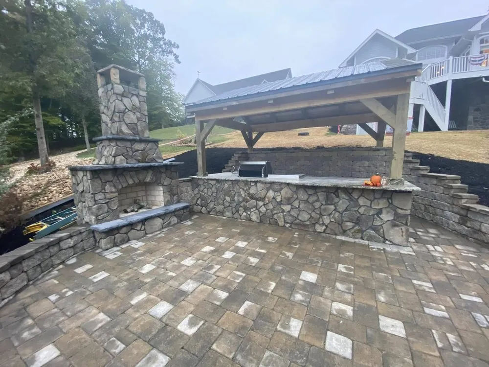 Reliable landscape design for outdoor upgrades in Rocky Mount, VA by WDR Hardscapes & Land Designs