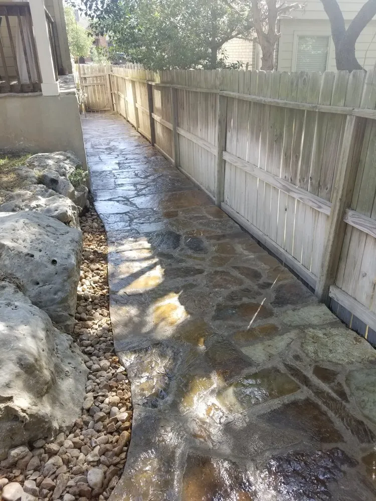 Local landscaping services with custom design across San Antonio, TX - We Can Rock It