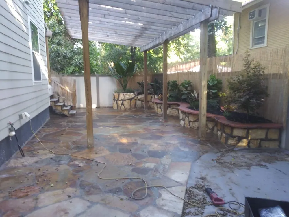 Professional residential landscaping in San Antonio, TX - We Can Rock It