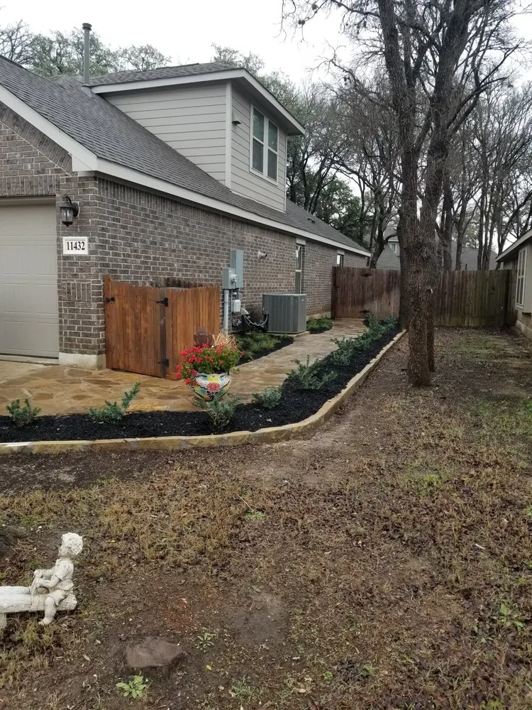 Affordable residential landscaping in San Antonio, TX by We Can Rock It
