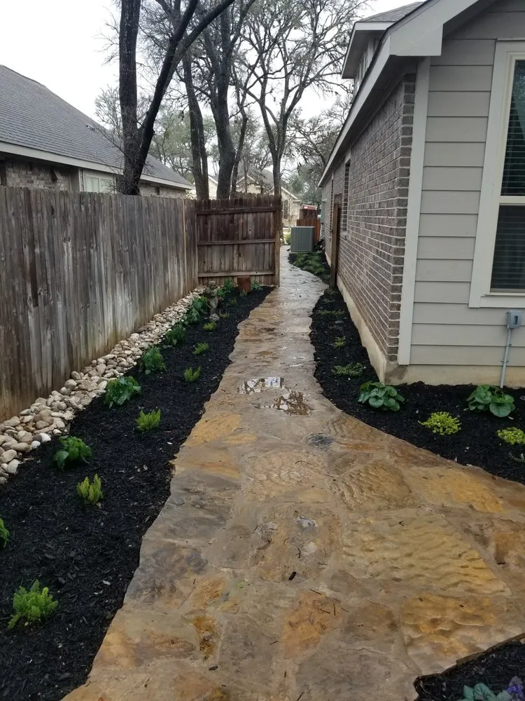 Custom outdoor landscaping near you across San Antonio, TX - We Can Rock It