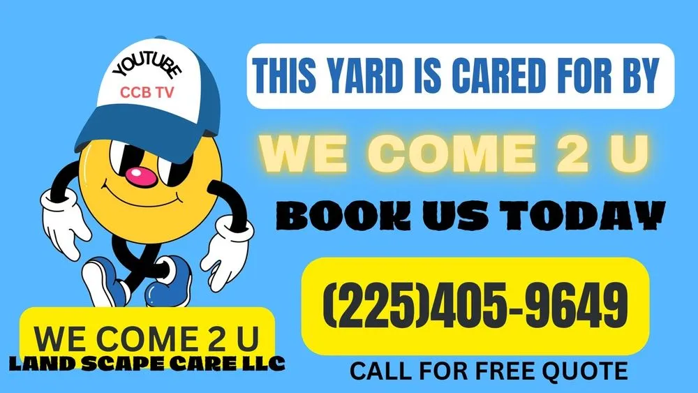 Trusted landscape design for outdoor upgrades across Baton Rouge, LA - We Come 2 U Landscape Care