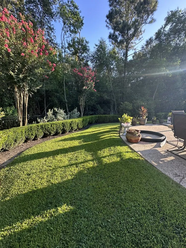 Top-rated residential landscaping in Houston, TX by We Cutt Dat Lawn Care Services