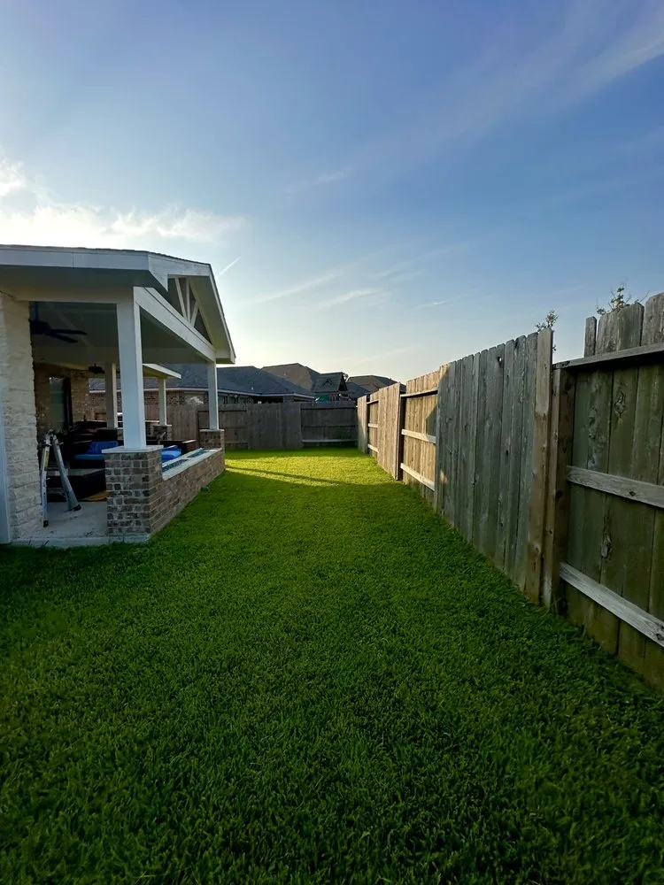 Top-rated lawn care service in Houston, TX by We Cutt Dat Lawn Care Services