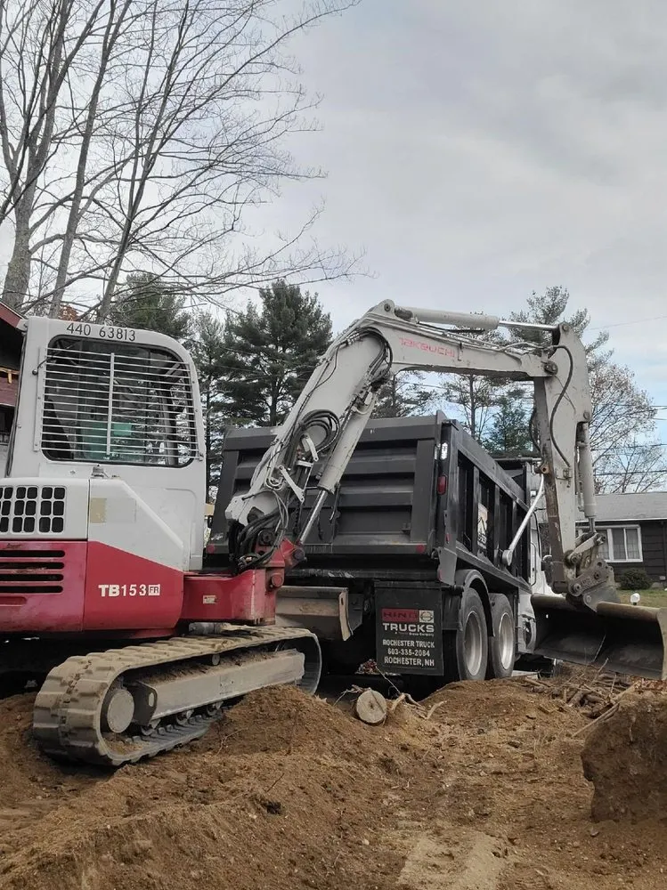 Reliable yard cleanup service for year-round maintenance in Rochester, NH by We Dig it Excavating & Trucking