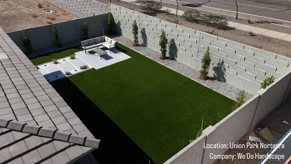 Professional lawn care service for homes across Glendale, AZ - We Do Hardscape