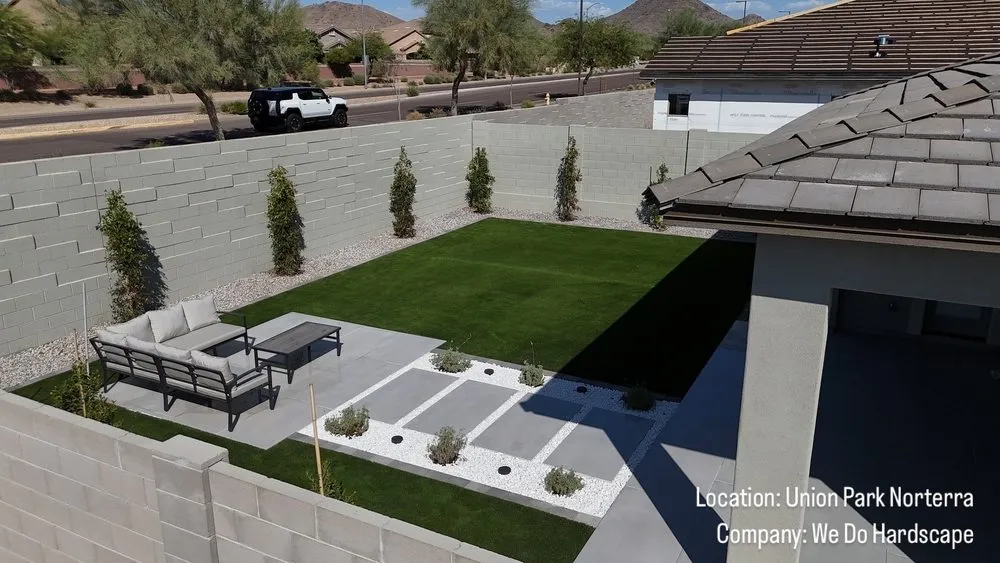 Top-rated lawn care service in Glendale, AZ - We Do Hardscape