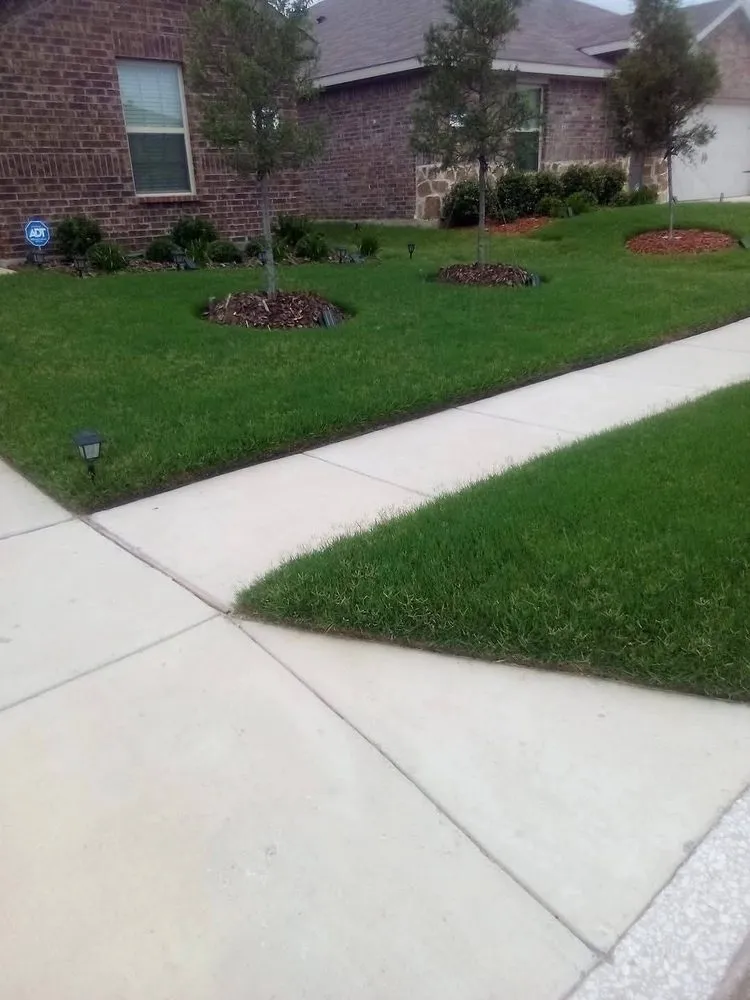 Local outdoor landscaping with custom design across Royse City, TX - We Do It All Lawn Care