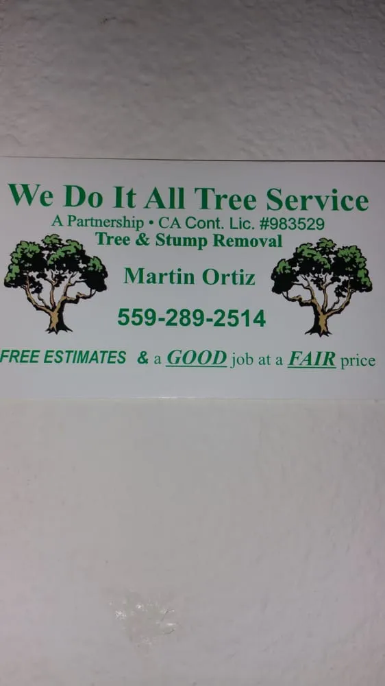 Professional landscaping services for residential properties in Madera, CA by We Do It All Tree Service
