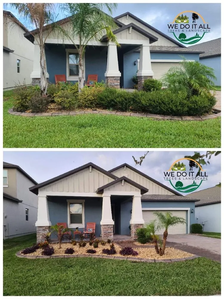 Affordable garden landscaping experts serving Lakeland, FL - We Do It All Trees & Landscape