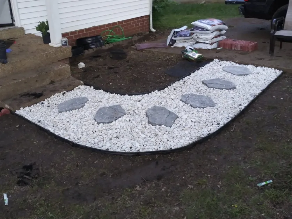 Custom garden landscaping with custom design in Nashville, TN by We Do That Too