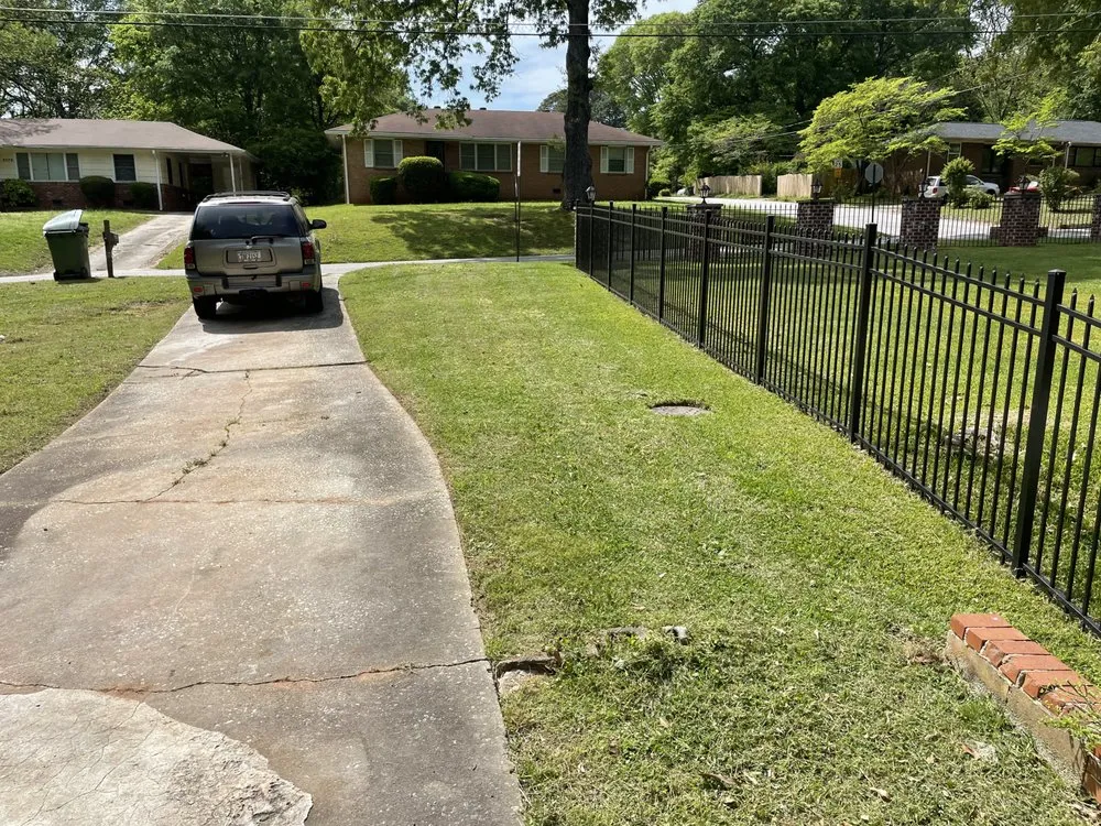 Expert landscaping services for residential properties across Atlanta, GA - We Here Lawn Care