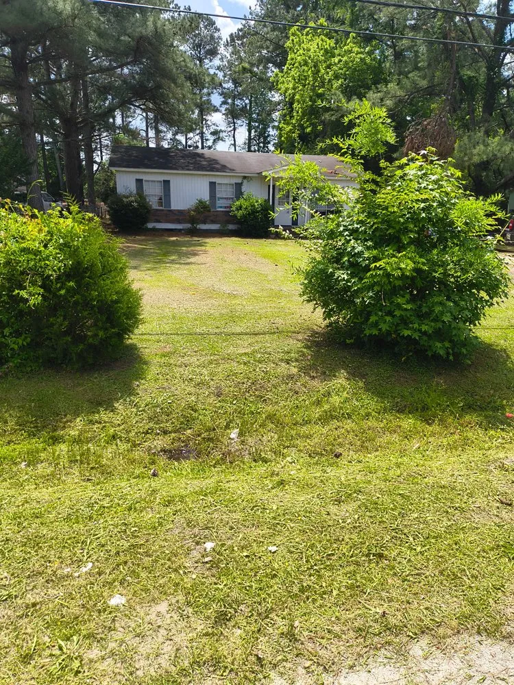 Top-rated outdoor landscaping with custom design across New Bern, NC - We Keep It Pushing Lawn Care