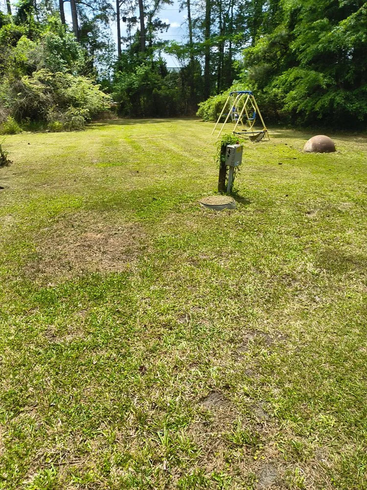 Affordable outdoor landscaping in New Bern, NC by We Keep It Pushing Lawn Care