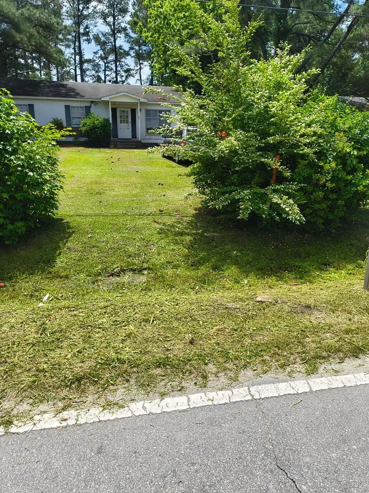 Custom landscaping services in New Bern, NC by We Keep It Pushing Lawn Care