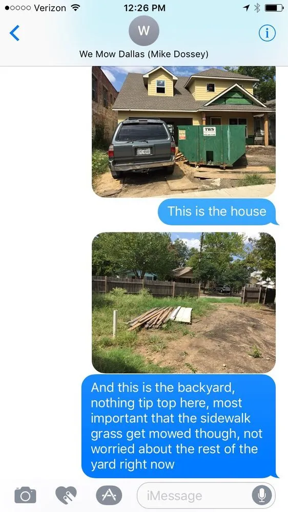 Expert landscaping services for beautiful yards in Dallas, TX by We Mow Dallas