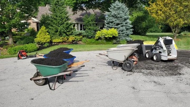 Affordable outdoor landscaping near you in Wheaton, IL by We Mulch