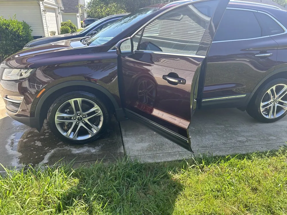 Local lawn care service with custom design in York, SC by We Shine Together