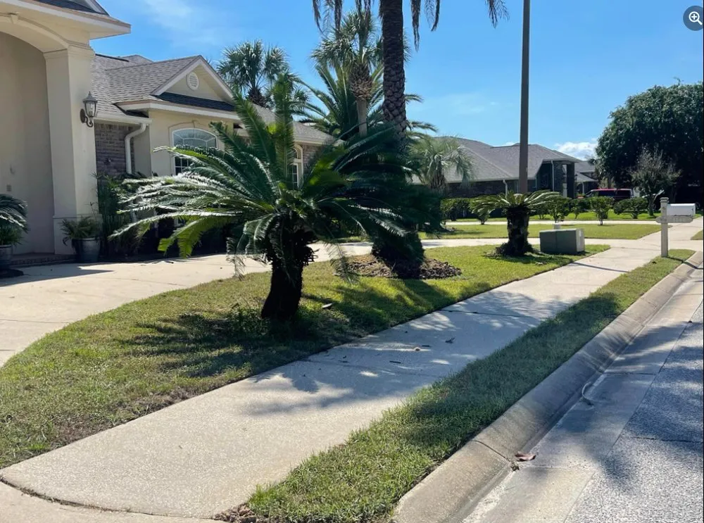 Custom residential landscaping in Gulf Breeze, FL by We The People Lawncare