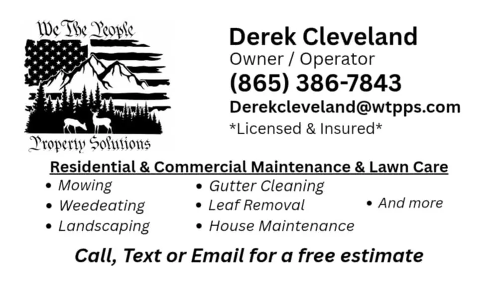 Top-rated residential landscaping in Cosby, TN - We The People Property Solutions