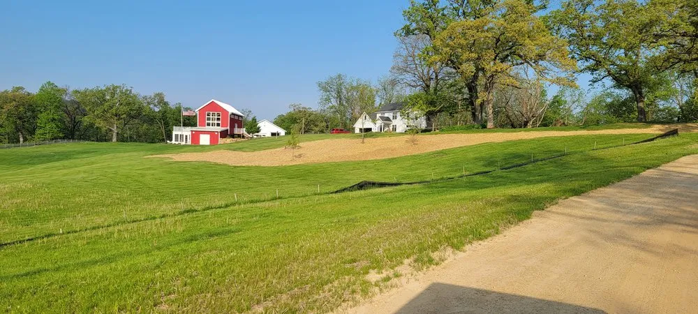 Custom garden landscaping in Barneveld, WI - WE Watson Services