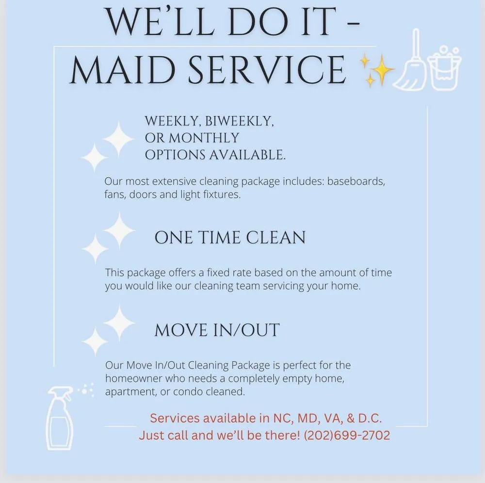 Affordable yard maintenance for residential properties across Washington DC, DC - we will do it maid service and landscaping