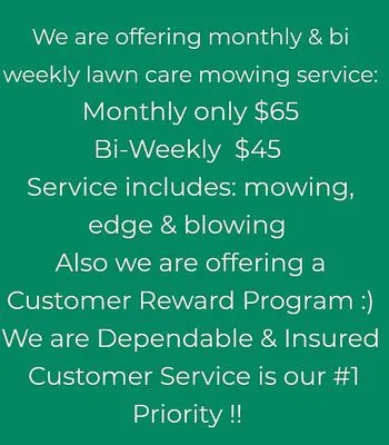 Weakley Affordable Lawn Care Logo