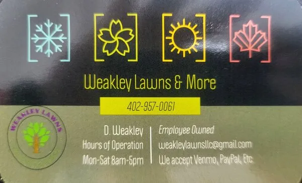Weakley Lawns And More Logo