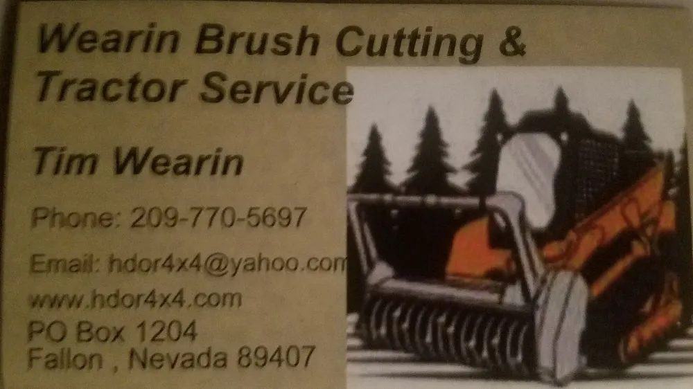 Custom landscape installation in Yerington, NV by Wearin Brush Cutting & Tractor Service