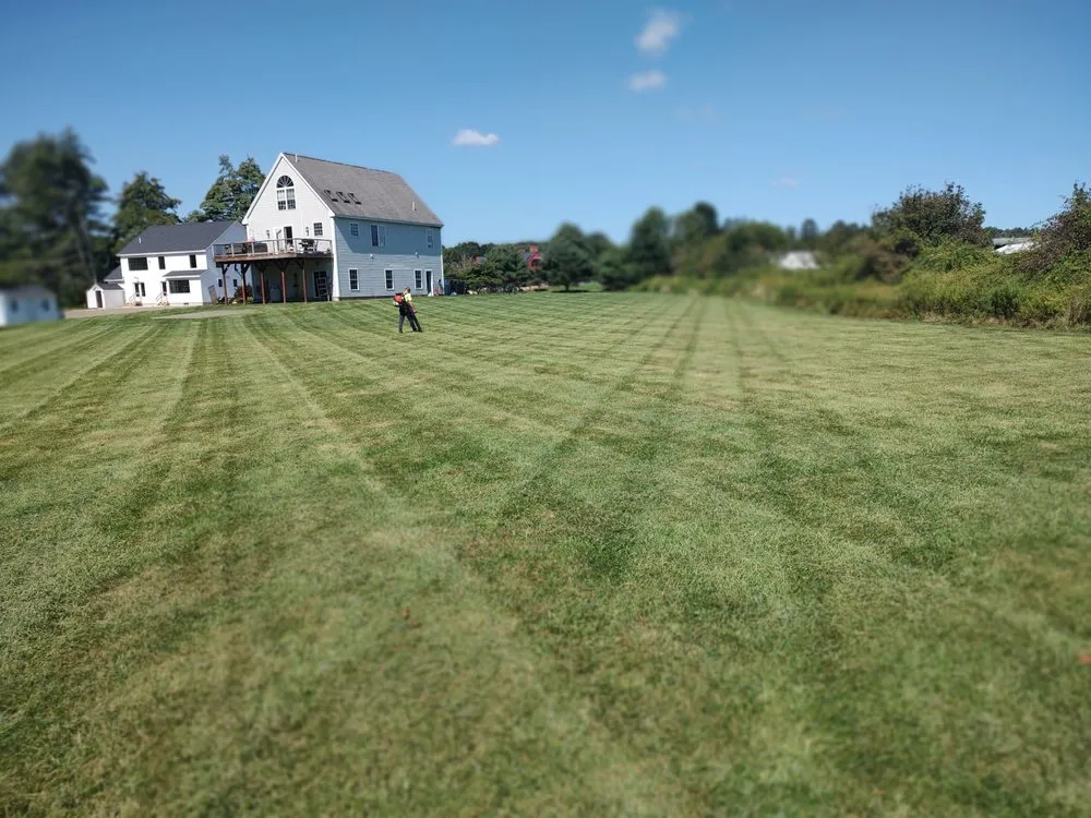 Reliable landscape installation for year-round maintenance in South Portland, ME by Weavs Landscaping