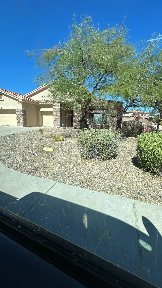 Professional lawn mowing service in Peoria, AZ by Webb Landscaping services