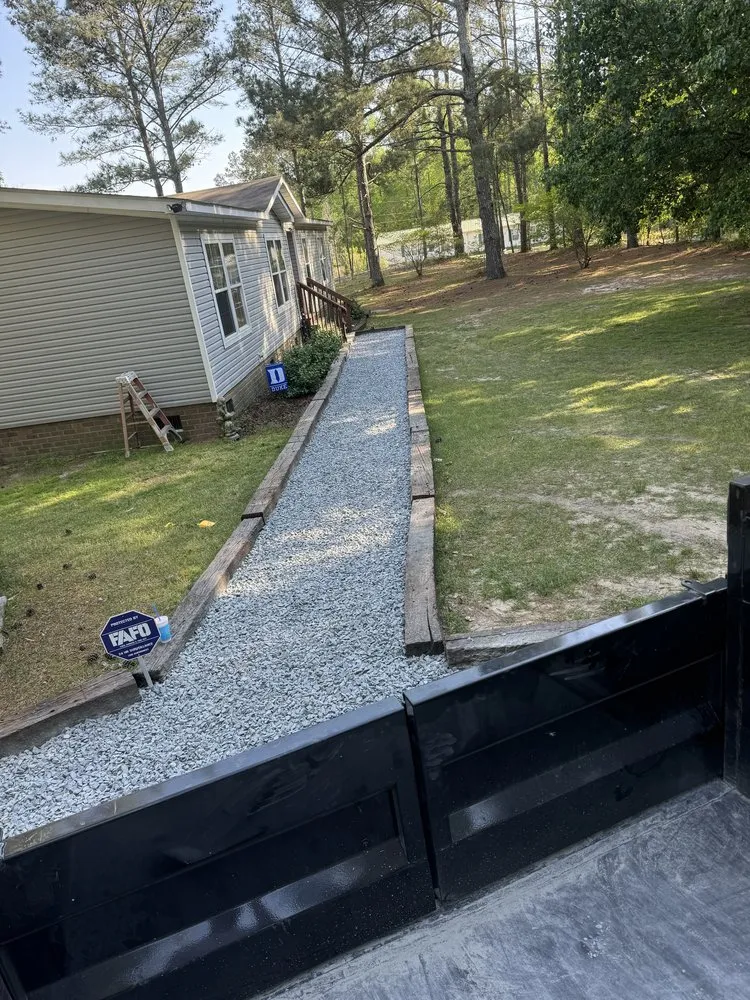 Professional landscape installation experts serving Rockingham, NC - Webbs Groundwork’s
