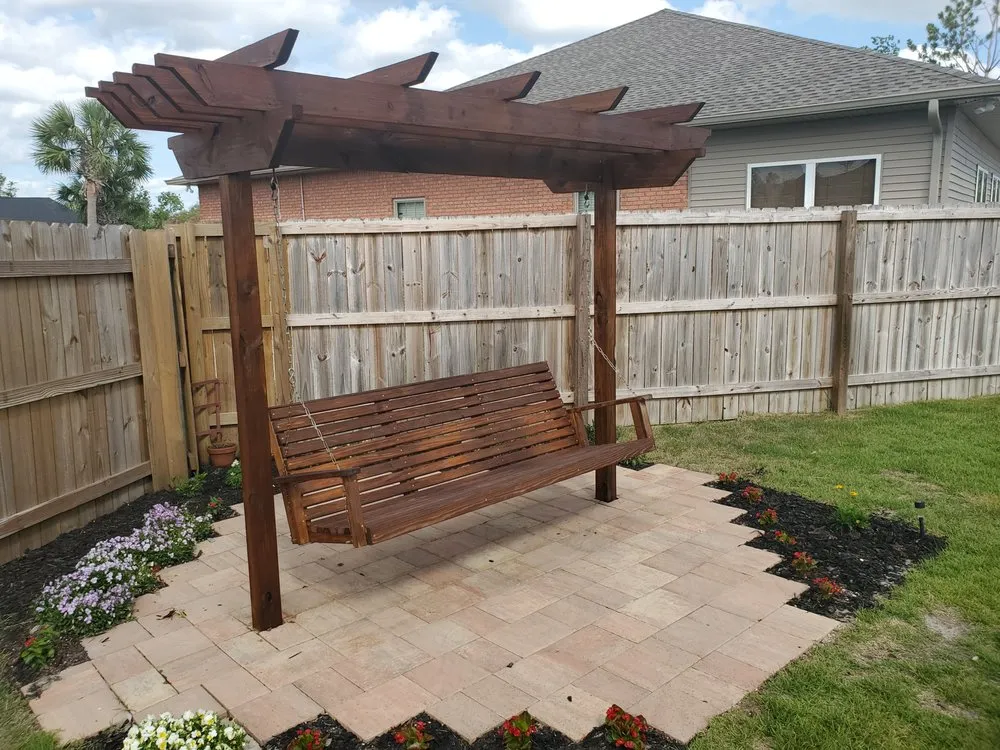 Professional yard maintenance in Panama City, FL by Webb's Land Management