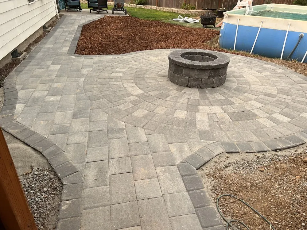 Custom landscape installation for homes in Dallas, OR by Webb’s Landscaping and Design