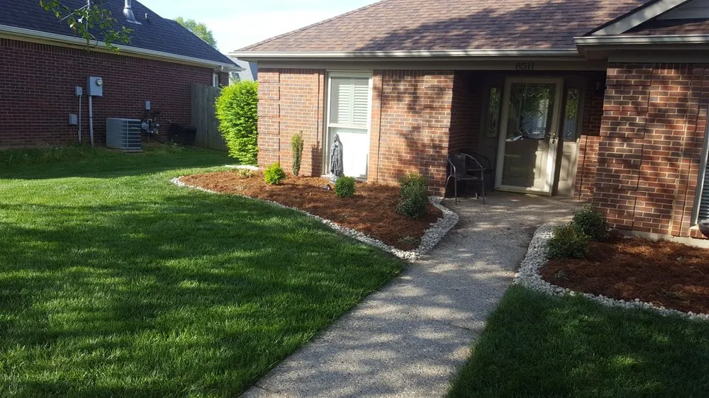Professional landscape installation for year-round maintenance in Underwood, IN by Webb's Lawn Service