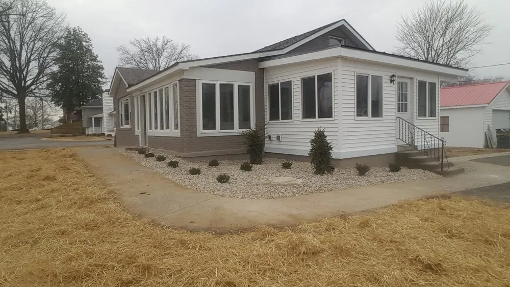 Professional outdoor landscaping in Underwood, IN by Webb's Lawn Service